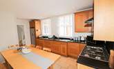 The large range cooker will help with meals during your stay.  - Thumbnail Image