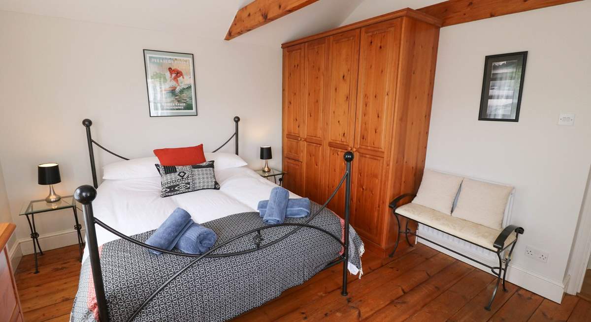 There are three bedrooms on the ground floor and two bedrooms on the first.