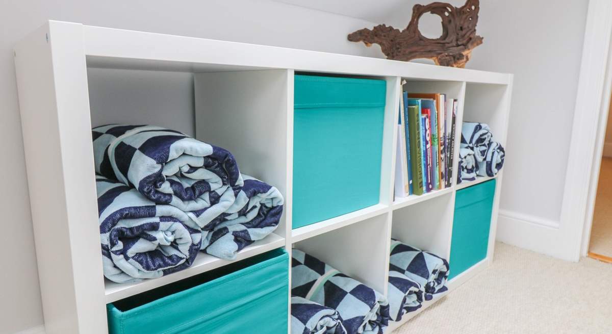 Plenty of storage for everyone.