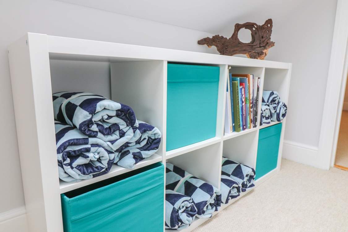 Plenty of storage for everyone.