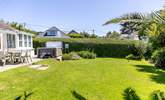 The well-kept garden.  - Thumbnail Image