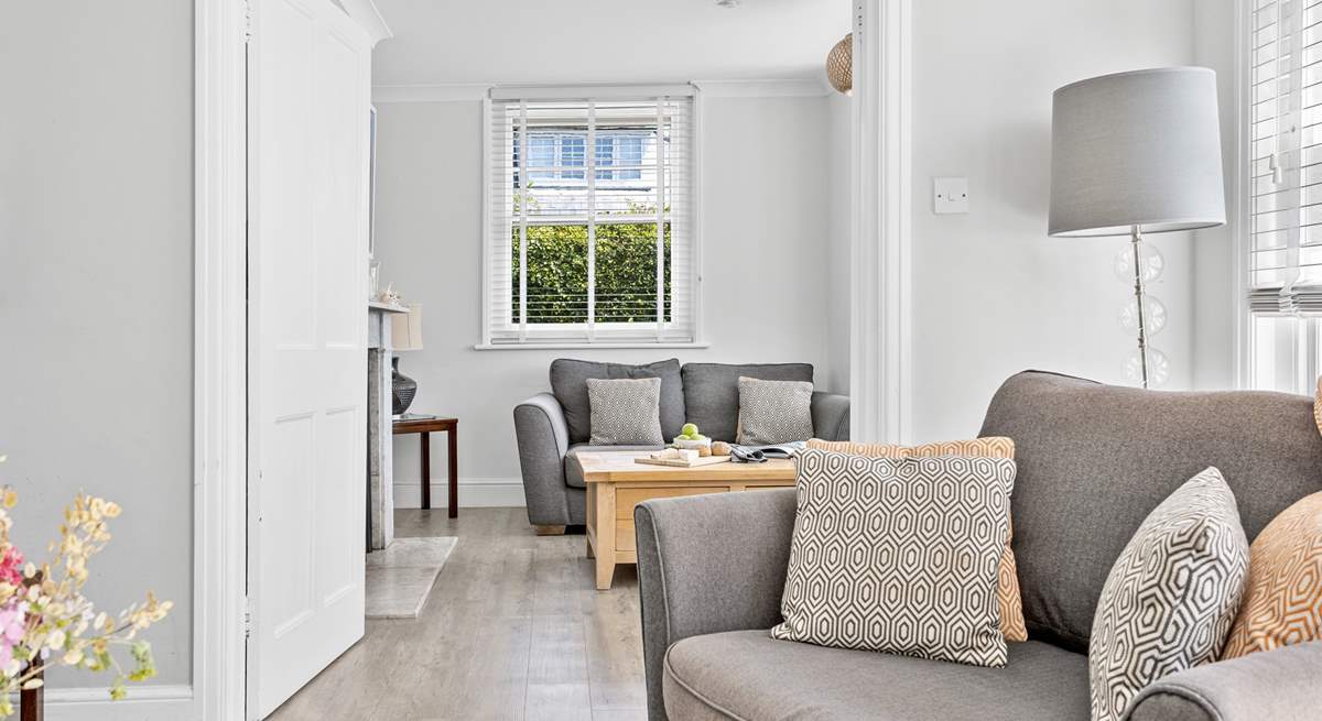The snug is home to a sofa bed and Smart TV, ideal for children. 