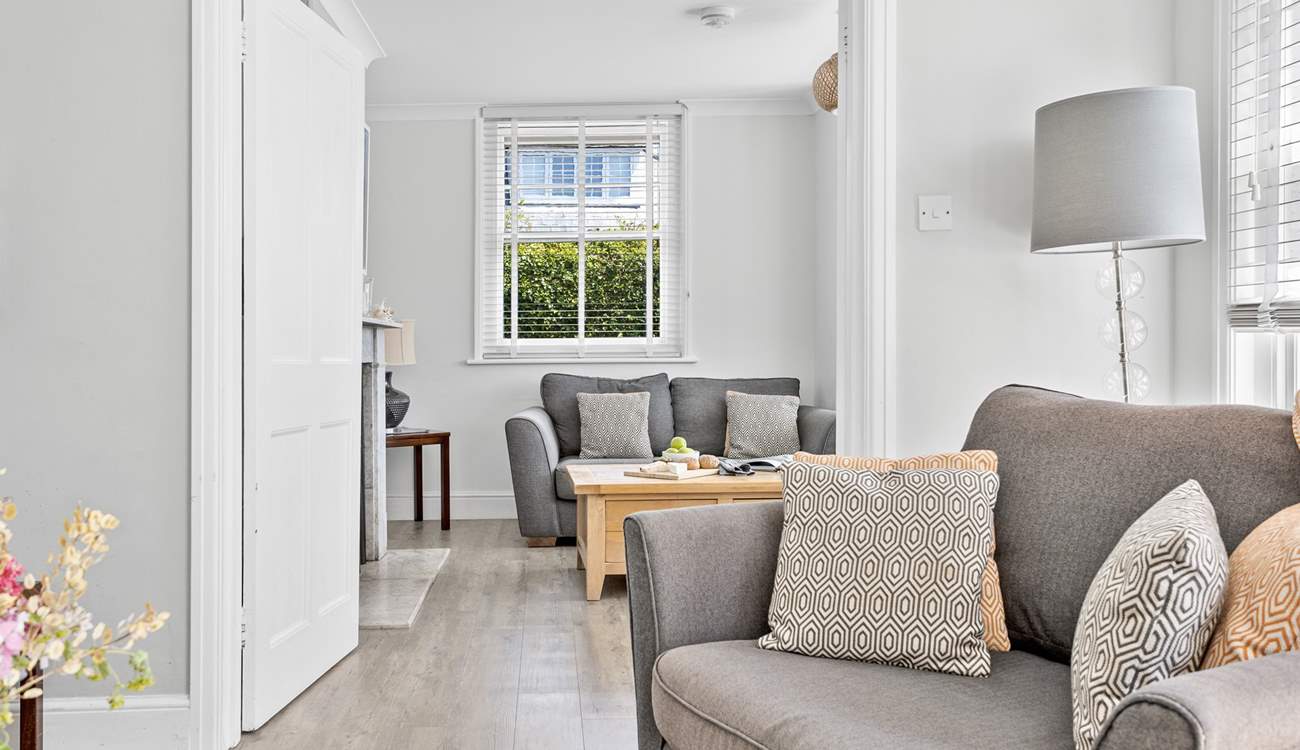 The snug is home to a sofa bed and Smart TV, ideal for children. 