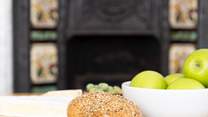 Shop locally for the freshest Devonshire produce. Please note, the fire is ornamental and not in use.