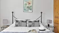 Each bedroom is beautifully furnished. 