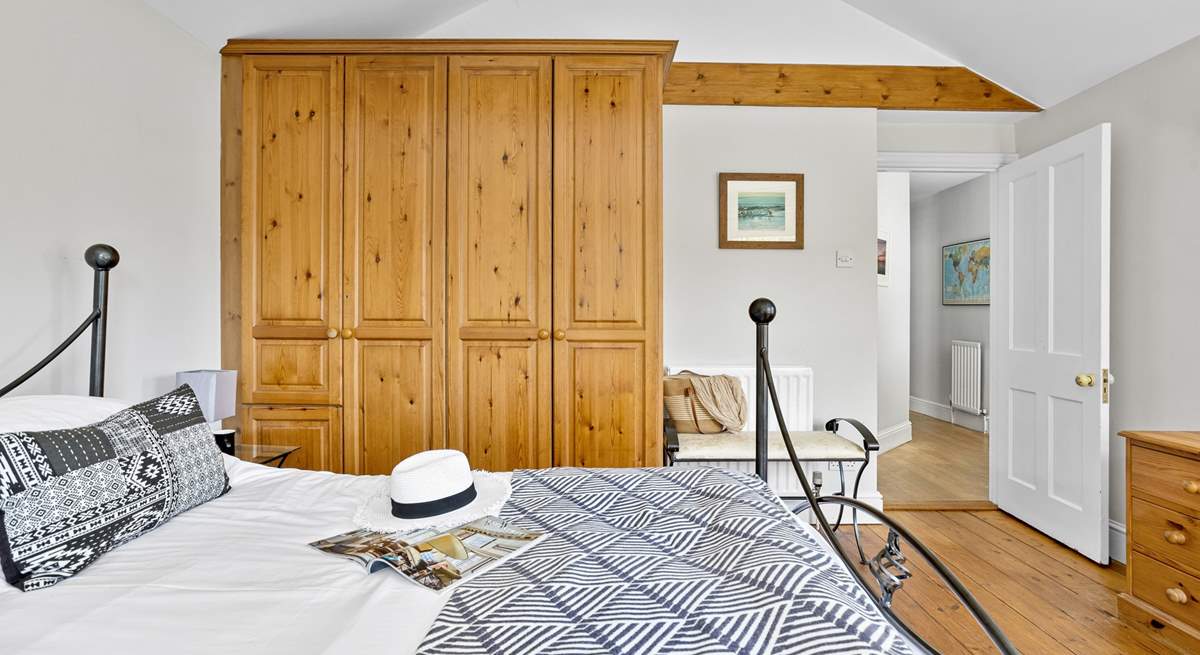 There are two double bedrooms on the ground floor. 