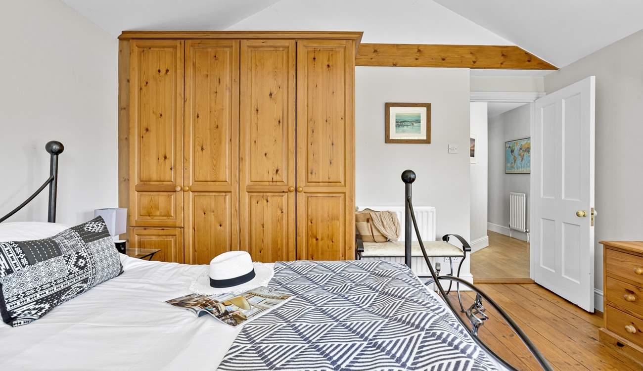 There are two double bedrooms on the ground floor. 