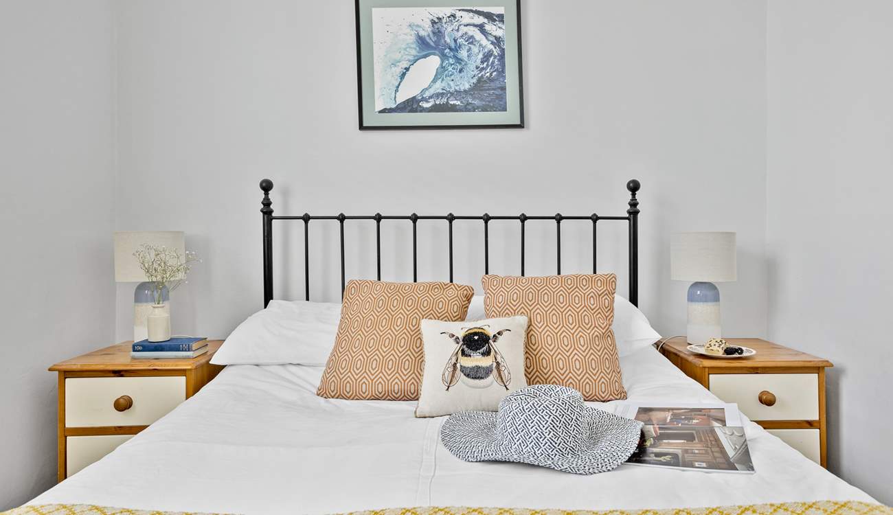 Lovely linens await. 