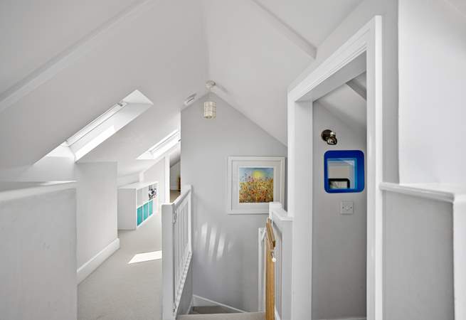 The first floor landing. 