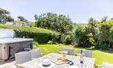 The enclosed garden is perfect for al fresco dining.  - Thumbnail Image