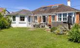 The enclosed garden is perfect for children and the family dogs.  - Thumbnail Image