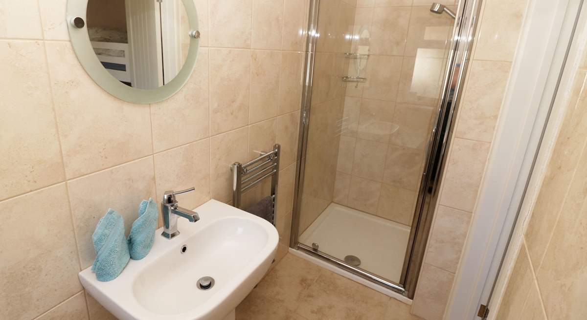 The bunk room has an en suite shower-room. 