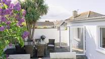 Head out to the garden and enjoy a barbecue.