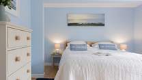Coastal themes create a lovely relaxed feeling.