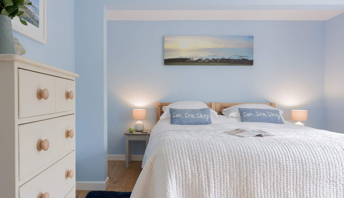 Coastal themes create a lovely relaxed feeling.