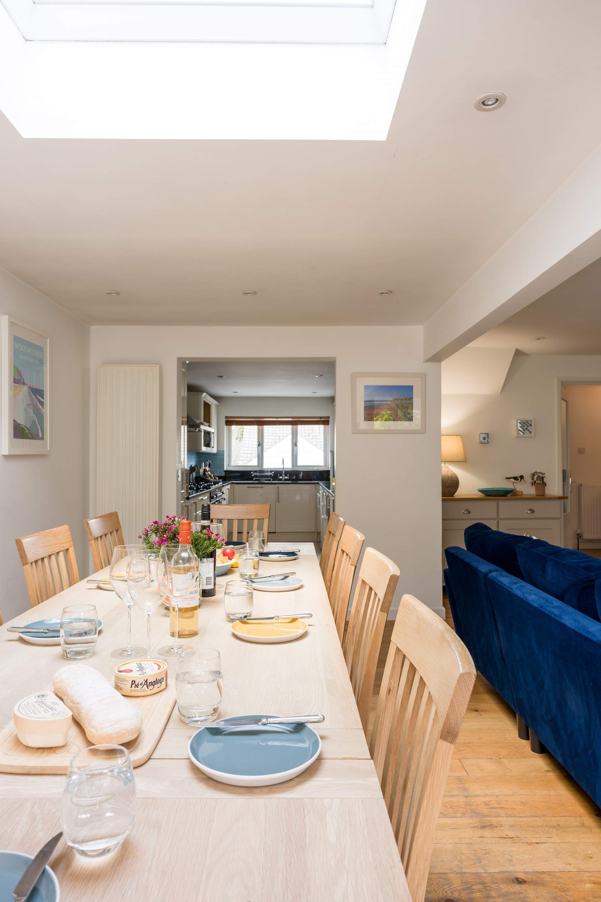 The fully equipped kitchen awaits the chef's arrival.