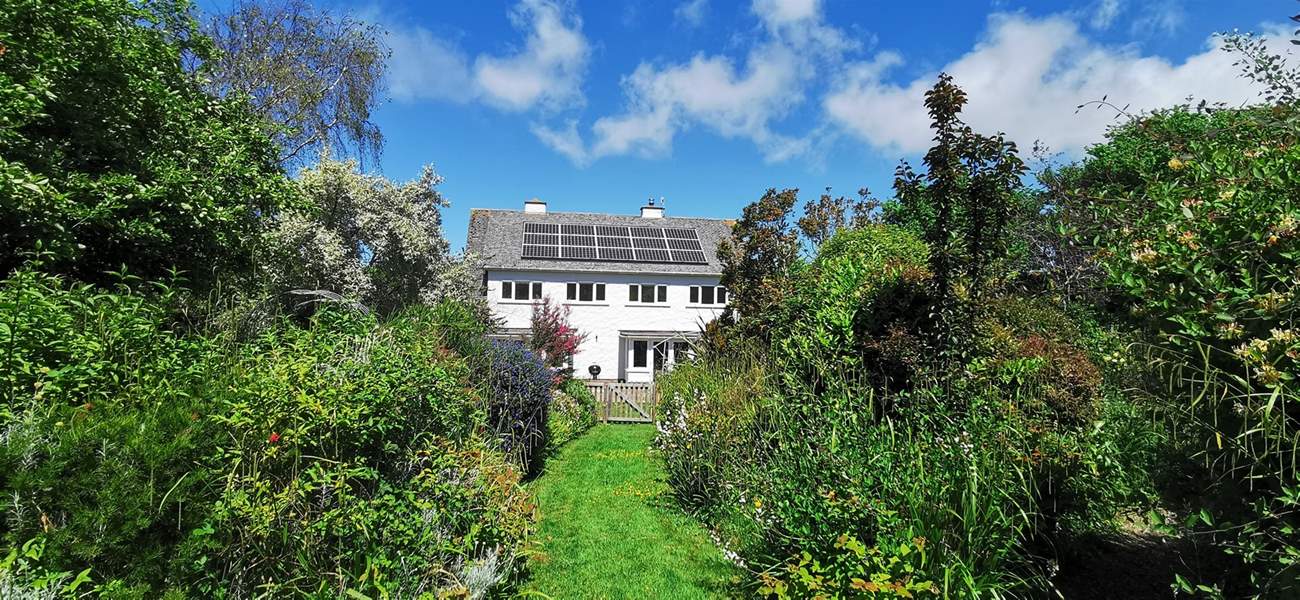Tucked away amongst stunning gardens.
