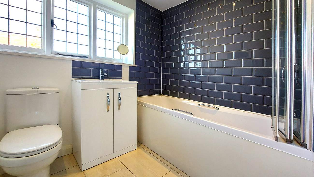 The family bathroom.