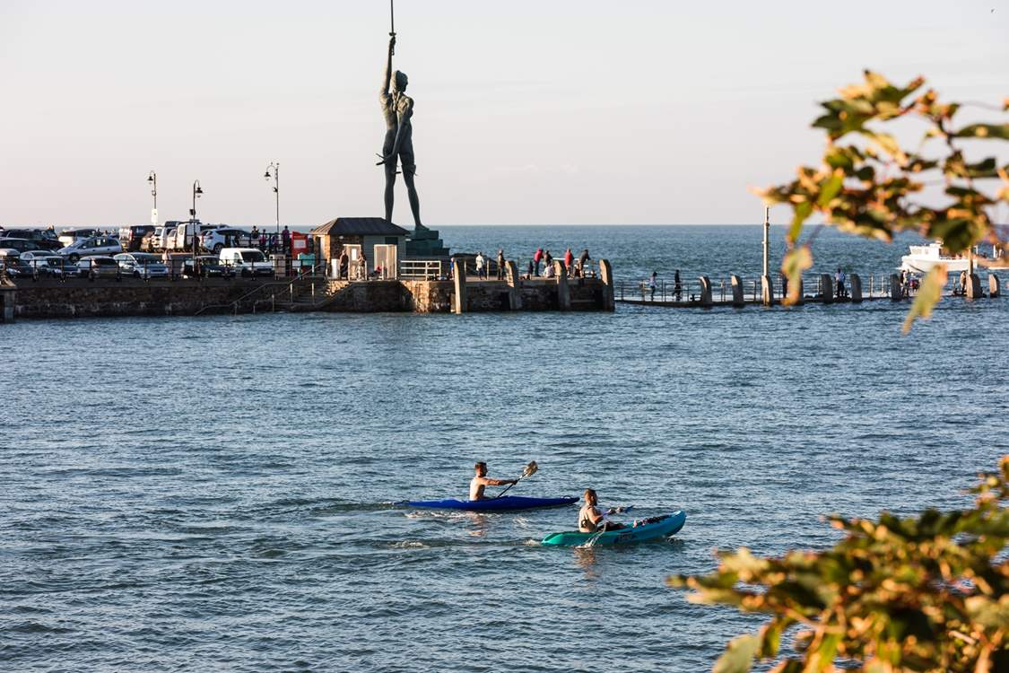 Go kayaking in Ilfracombe.