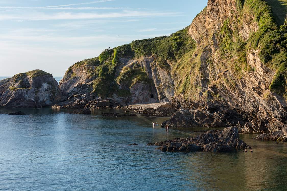 Discover the hidden coves along the north Devon coastline.