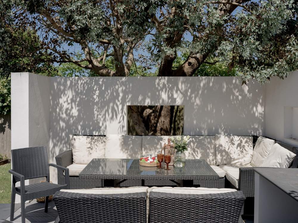 Just the spot for al fresco dining.