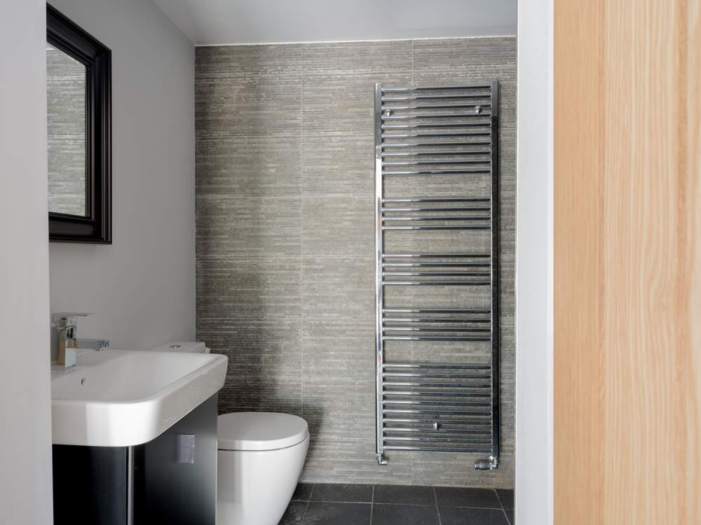 The wet-room on the ground floor is very handy.