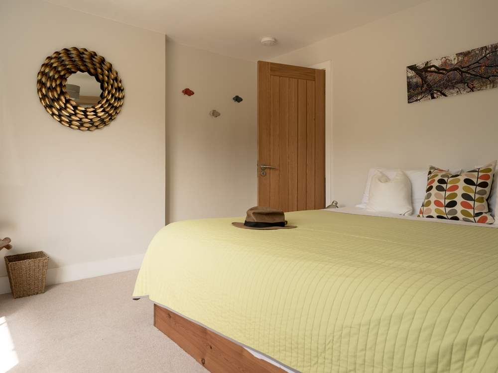 There is a double bedroom on the ground floor.