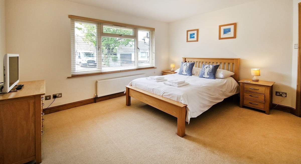 This lovely double room is on the ground floor. 