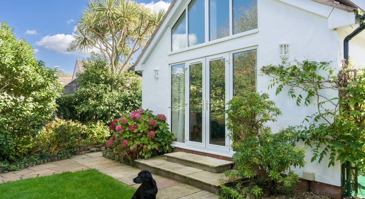 Hideaway has plenty of outdoor space. 