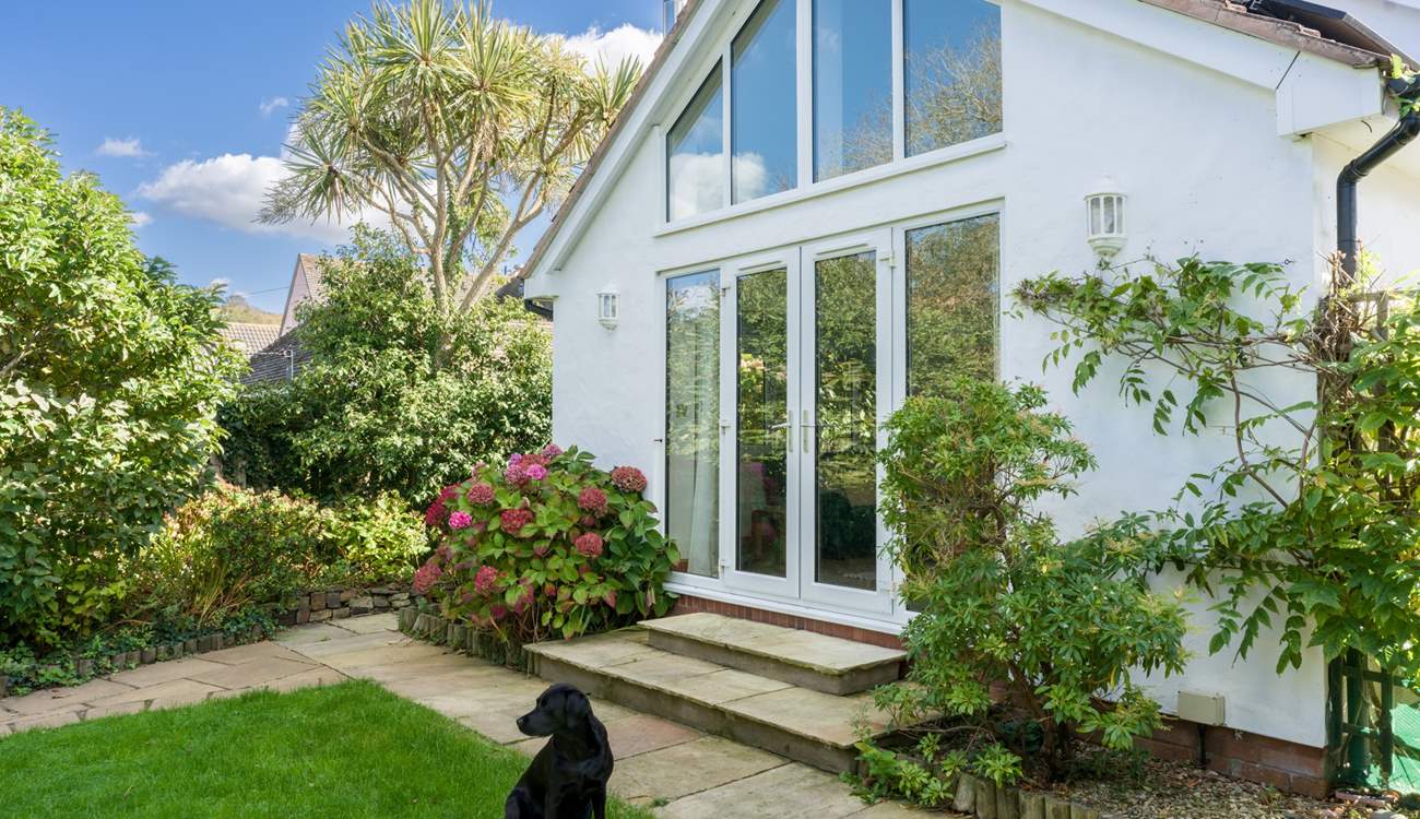 Hideaway has plenty of outdoor space. 