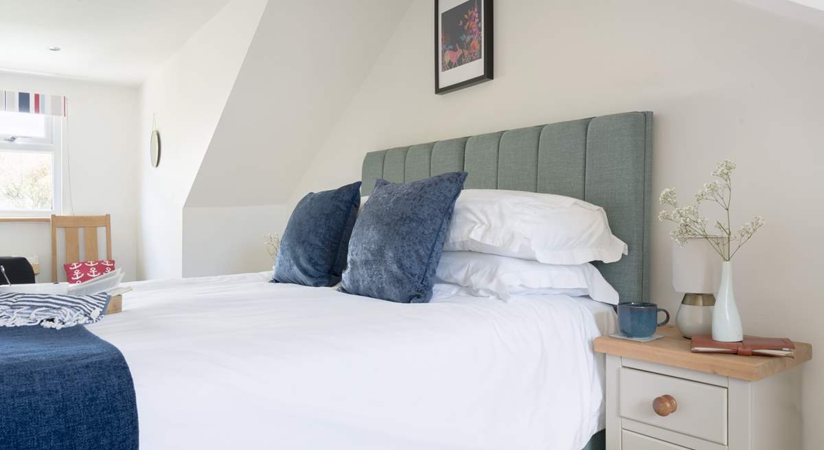 Muted tones means a restful nights sleep.