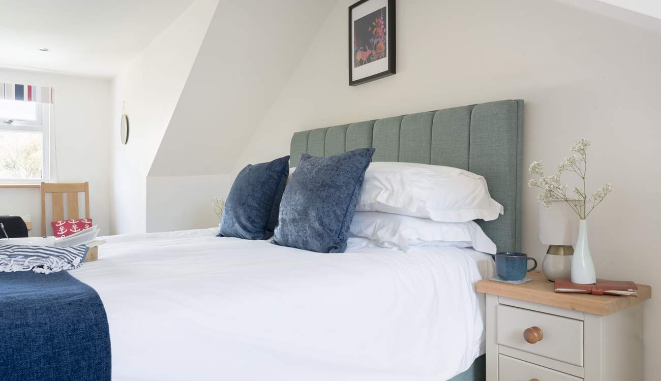 Muted tones means a restful nights sleep.