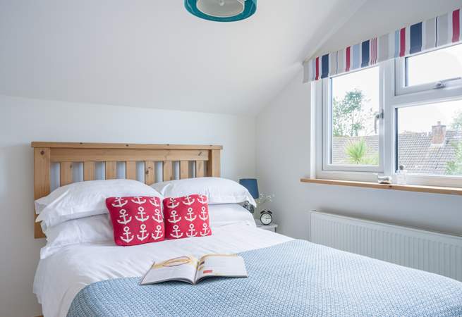 You will discover this cute double with views out to the front of the house.