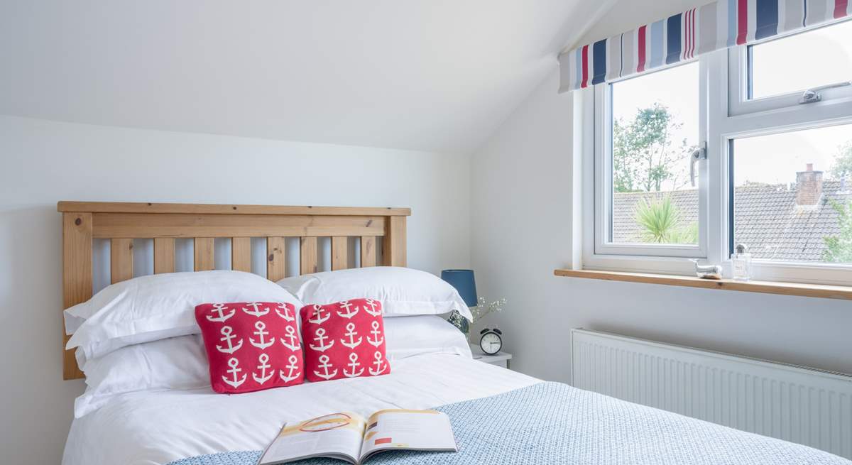 You will discover this cute double with views out to the front of the house.