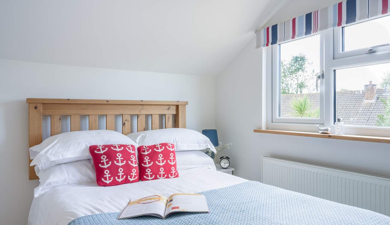 You will discover this cute double with views out to the front of the house.