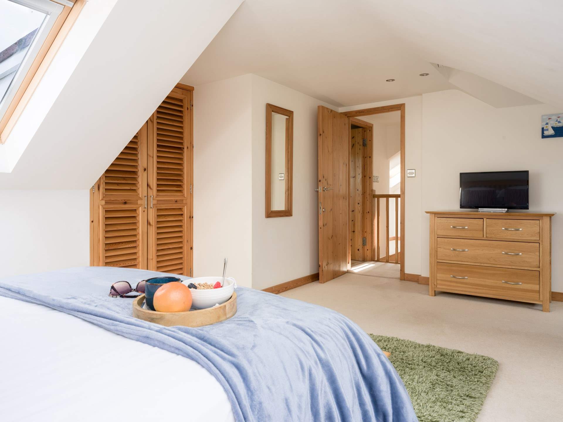 When you have space and blue skies you know you're on holiday.