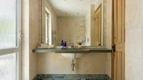 The wet room is on the ground floor perfect for the twin room or a post surfing shower.