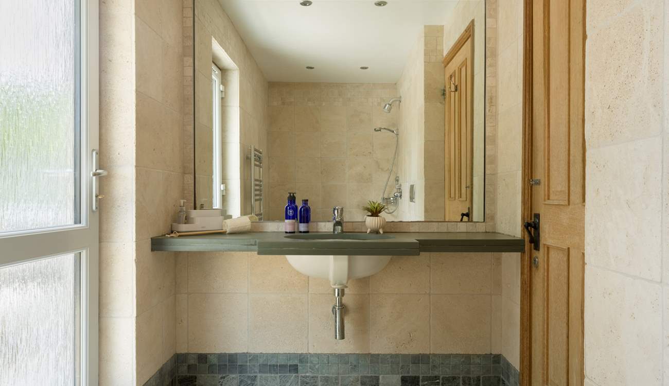 The wet room is on the ground floor perfect for the twin room or a post surfing shower.