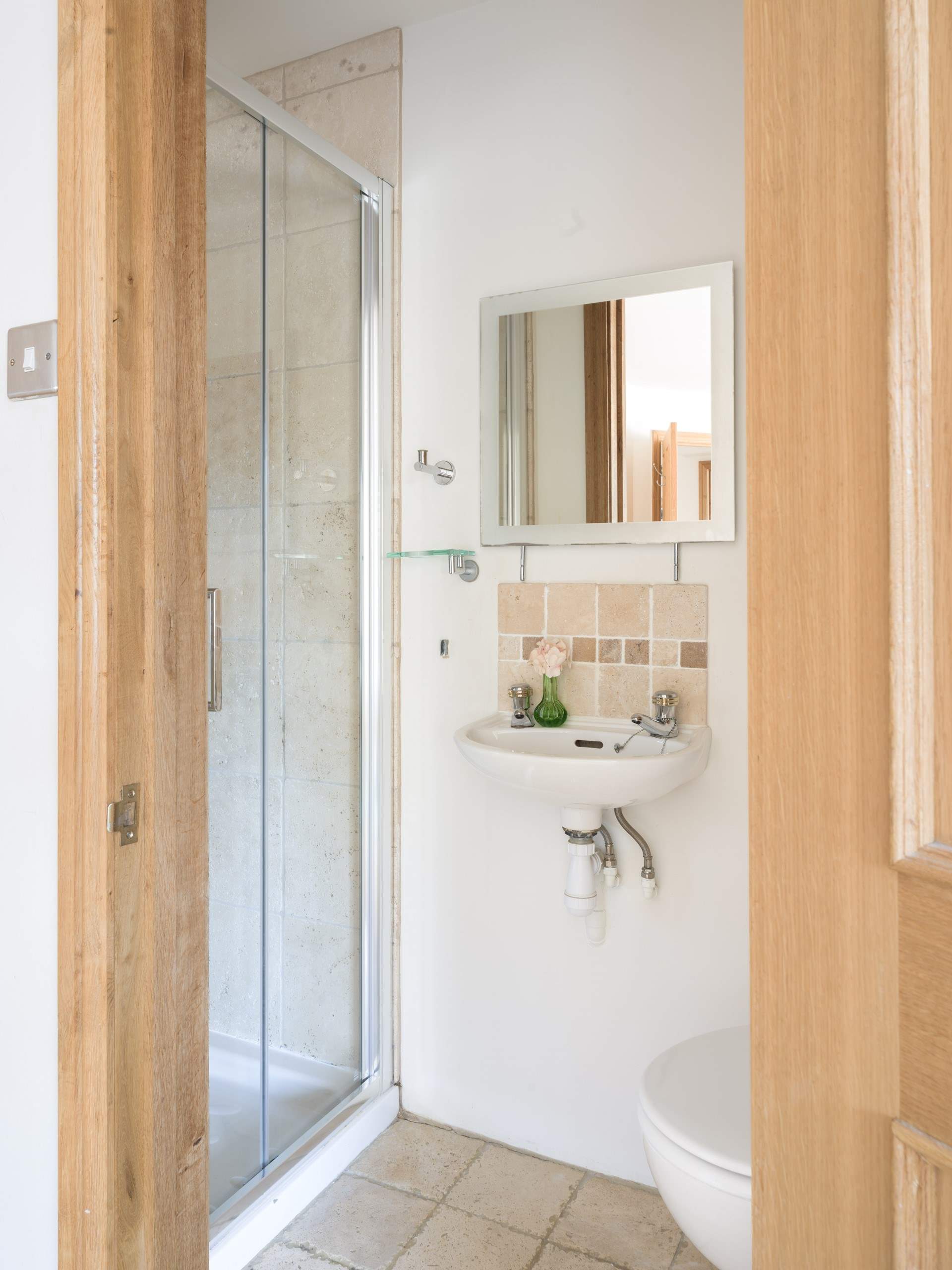 There will be no queuing for the shower in the morning. 