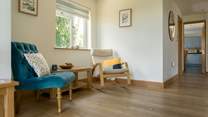 A quiet corner to read and relax. 
