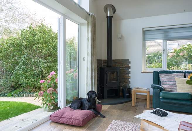 Swing open the doors on a sunny day or light the fire on a chilly morning.