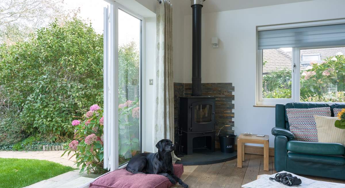 Swing open the doors on a sunny day or light the fire on a chilly morning.