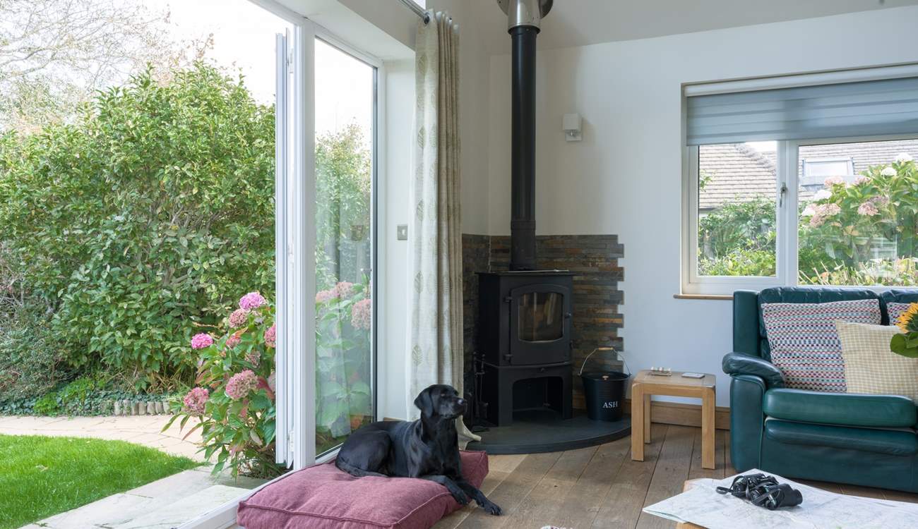 Swing open the doors on a sunny day or light the fire on a chilly morning.