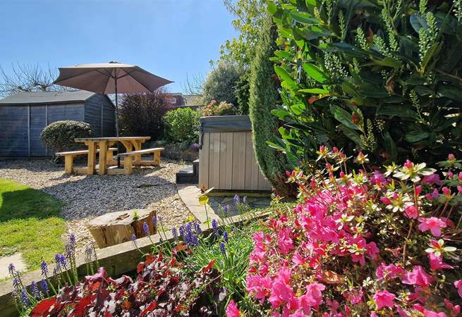 The garden is a glorious haven.