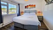 Bedroom 2 can be made up as a king or a twin.