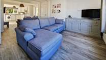 Another delightful sitting area. The sofa can be made up into a bed accommodating two guests.