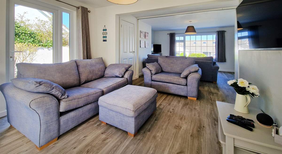 Sink into the squishy sofas.