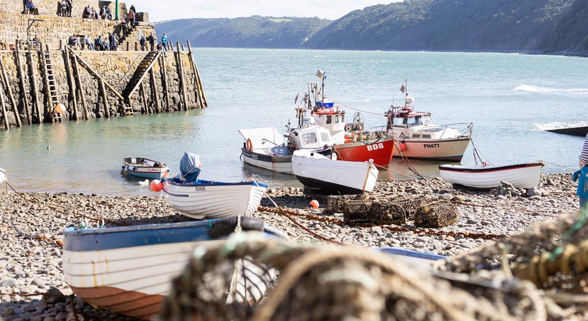 Visit the pretty village of Clovelly.
