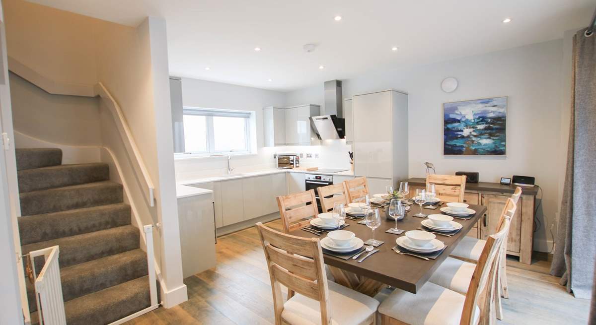 The kitchen/diner has all you need.