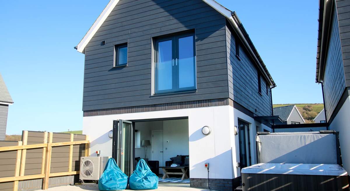 You and the family dogs can enjoy the outside space year round.